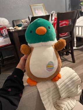 Squishmallows Avery the Mallard Duck HugMees Easter Egg Edition 14" Plush